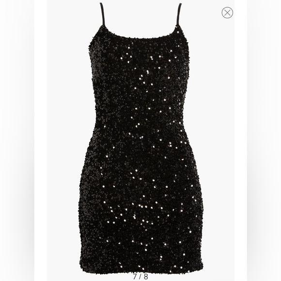 Dresses & Skirts - Sequin Mini Dress- Black